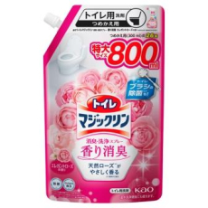 KAO Чистящее и дезодорирующее средство для туалета Toilet Magiclean с ароматом роз запаска  800мл., фото 1 