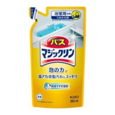  KAO Пенящееся чистящее средство для ванной Bath Magiclean с ароматом цитрусов антибактериальное запаска 300 мл, фото 1 