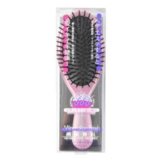  VeSS Mineralion Brush Щетка массажная для сухих, ослабленных волос с минералами горных пород, кругла, фото 1 