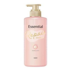 KAO Шампунь для повреждённых волос Essential разглаживающий кутикулу Увлажнение и восстановление 450 мл, фото 1 