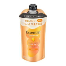  KAO Шампунь для сухих, вьющихся волос "Essential" разглаживающий кутикулу "Увлажнение" 300 мл, мягкая упаковка с крышкой, фото 1 