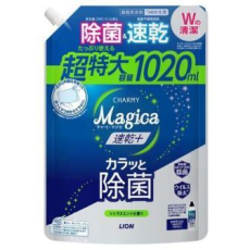  LION Средство для мытья посуды Charmy Magica+ с ароматом цитруса и мяты сменный блок 1020мл, фото 1 