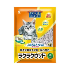  For Cat Наполнитель древесный для системных туалетов Deo-Toilet Nyantomo крупные гранулы 4 л, фото 1 