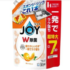  P&G Дезинфицирующее средство для мытья посуды Joy с ароматом апельсина, мягкая упаковка с крышкой 910мл., фото 1 