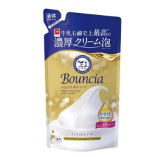  COW Сливочное жидкое мыло "Bouncia" для рук и тела с ароматом цветочного мыла 340 мл (мягкая упаковка), фото 1 