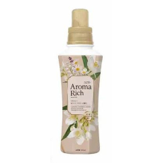  LION Aroma Rich кондиционер для белья аромат: жасмин,ромашка,кедр 400мл., фото 1 