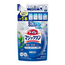  KAO Чистящее и дезодорирующее средство для туалета Toilet Magiclean с ароматом мяты запаска 300мл., фото 1 