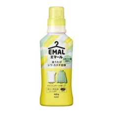  KAO Жидкое средство для стирки деликатных тканей шерсти и шелка Emal Япония аромат свежей зелени 460 г, фото 1 