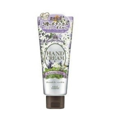  KOSE Крем для рук Precious Garden Romantic Flower питательный и увлажняющий, c тремя видами растительных масел с ароматом лаванды и жасмина 70г, фото 1 