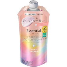  KAO Кондиционер "Essential Premium" для повреждённых волос разглаживающий кутикулу «Шёлк и гладкость» 340 мл, фото 1 