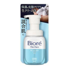  Biore Пенка для умывания The Face Moist с увлажняющим эффектом, c ароматом цветочного мыла, диспенсер 200мл., фото 1 