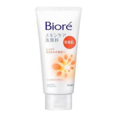 KAO Biore Skin Care Rich Moisture Пенка для умывания "Глубокое увлажнение", со сладким цветочным ароматом, туба 130г., фото 1 