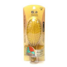  IKEMOTO Head Spa Tsubaki Oil Cushion Brush Щетка для волос, с маслом камелии., фото 1 