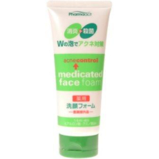  KUMANO YUSHI Pharmaact Acne Control Пенка для умывания для проблемной кожи, против акне, туба 130г., фото 1 