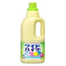  KAO Кислородный отбеливатель Wide Haiter для белого и цветного белья, 1л., фото 1 