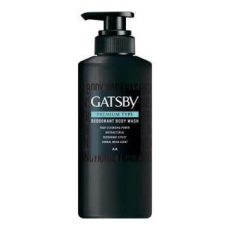  MANDOM Мужское жидкое мыло "Gatsby Premium Type" для глубокого очищения, нейтрализации неприятного запаха с антибактериальным эффектом аромат трав и мускуса 380 мл, фото 1 