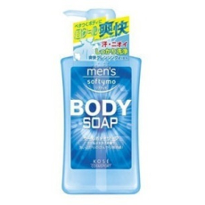  KOSE Mens Softymo Cool Body Soap Мужское жидкое мыло для тела, с охлаждающим эффектом и цитрусовым ароматом 550 мл., фото 1 