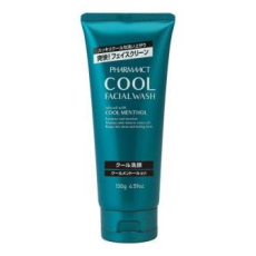  KUMANO YUSHI Pharmaact Cool Очищающая и освежающая пенка для умывания, с ментолом, туба 130г., фото 1 
