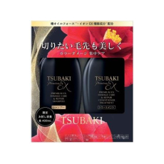  SHISEIDO Tsubaki EX Damage Care & Repair  набор для лечения и восстановления волос 400млХ2, фото 1 