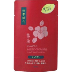 KUMANO YUSHI Shikioriori Camellia Oil Шампунь для сухих и поврежденных волос, c маслом камелии, сменная упаковка 450мл., фото 1 