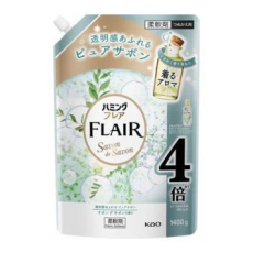 KAO Кондиционер для белья Парфюмированный Humming Flair Savon de Savon 1400г., фото 1 