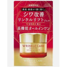  KOSE Grace One Wrinkle Care Moist Repair Gel Cream Антивозрастной крем гелевого типа (7в1) с ниацинамидом, гиалуроновой кислотой, коллагеном и маточным молочком,100г., фото 2 