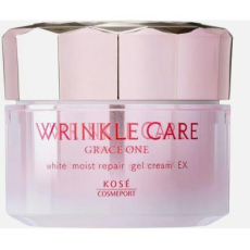  KOSE Grace One Wrinkle Care White Moist Repair Gel Cream Антивозрастной восстанавливающий крем гелевого типа (7в1), выравнивающий тон кожи,100г., фото 1 