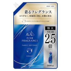  NS FaFa Кондиционер для белья Fine Fragrance Homme с ароматом бергамота и ландыша, сменная упаковка, 1400мл., фото 1 