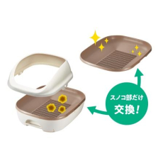  UNICHARM Сменная решетка для системного туалета Deo-Toilet нового типа с гравировкой, фото 3 