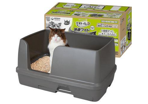  Unicharm Туалет для кошек системный KING SIZE Limited цвет Мокко, фото 1 
