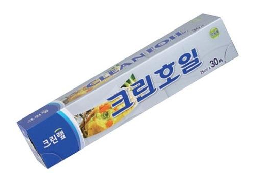  CLEAN WRAP Алюминиевая фольга (с отрывным краем-зубцами) 25см*30м 1шт., фото 1 