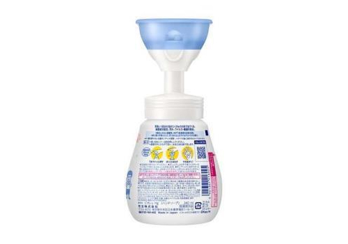  KAO Biore U Foaming Stamp Hand Soap Paw Pads Антибактериальное мыло-пенка для рук, с дозатором в форме лапки, для всей семьи, с легким цитрусовым ароматом, 240мл., фото 2 