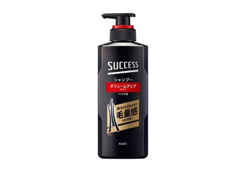  KAO Мужской шампунь "Success" для тщательного очищения, удаления неприятного запаха и придания объёма «Эффект густоты» 350 мл, фото 1 