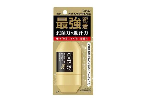  MANDOM Gatsby EX Premium Deodorant Мужской дезодорант-антиперспирант роликовый, с двумя типами антибактериальных ингредиентов, без аромата, 60мл., фото 1 