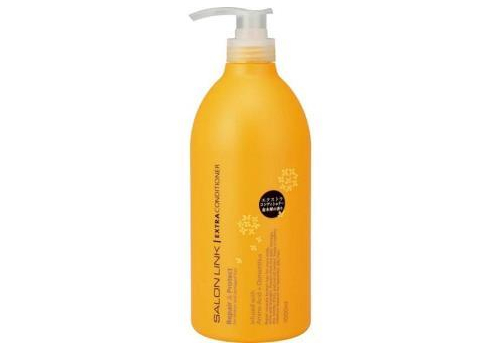  KUMANO YUSHI Salon Link Extra Conditioner Osmanthus Восстанавливающий кондиционер для волос, с аминокислотами и протеинами шелка, с ароматом османтуса, 1000мл., фото 1 