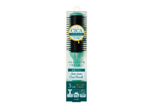  VeSS Anti-static CICA Hair Brush Щетка массажная для снятия статического электричества, с экстрактом центеллы азиатской, 1шт., фото 1 