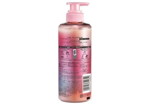  KRACIE Ichikami The Premium Silky Smooth Treatment Восстанавливающий бальзам-ополаскиватель для гладких, шелковистых волос, с глубоким ароматом цветущей вишни, помпа 480г., фото 2 