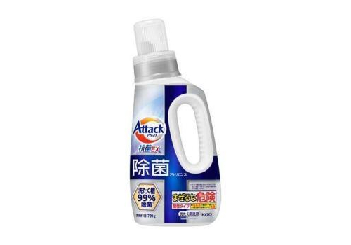  KAO Attack Antibacterial Advance Жидкое средство для стирки с максимальным стерилизующим и дезодорирующим эффектом, с насыщенным травяным ароматом, 720г., фото 1 