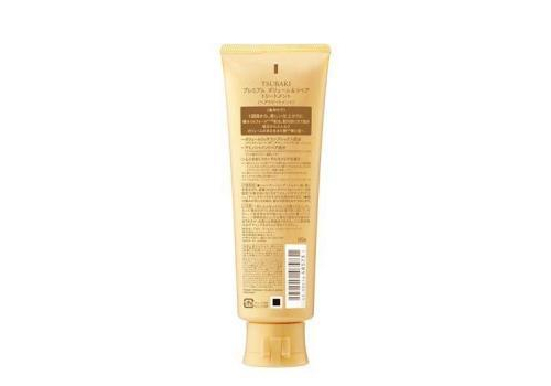  SHISEIDO Tsubaki Premium Volume & Repair Маска для восстановления и придания объема волосам, с маслом камелии, с ароматом камелии и цветов, туба 160г., фото 2 