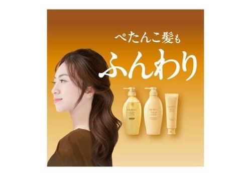  SHISEIDO Tsubaki Premium Volume & Repair Шампунь для восстановления и придания объема волосам, с маслом камелии, с ароматом камелии и цветов, сменная упаковка 300мл., фото 3 