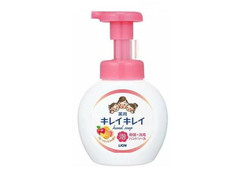  LION KireiKirei Fruit Mix Мыло-пенка для рук с ароматом фруктового микса, помпа, 250мл., фото 2 
