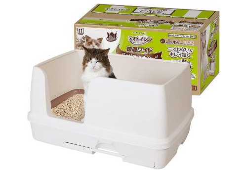  Unicharm Туалет Deo Toilet  для кошек системный KING SIZE светлый, фото 1 