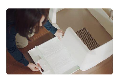  Unicharm Туалет Deo Toilet  для кошек системный KING SIZE светлый, фото 5 