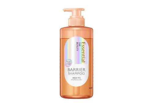  KAO Шампунь "Essential The Beauty" для повреждённых волос разглаживающий кутикулу "Увлажнение и защита" 450 мл, фото 1 