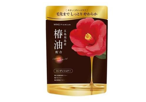  ND Восстанавливающий кондиционер "Wins Premium Tsubaki Oil Conditioner" с маслом Камелии 350 г, мягкая упаковка, фото 1 