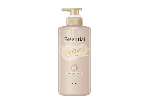  KAO Кондиционер "Essential The Beauty" для повреждённых волос разглаживающий кутикулу "Увлажнение и восстановление" 450 мл, фото 1 