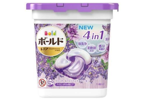  Procter&Gamble Капсулы для стирки белья Bold 4 в 1 с кондиционером аромат Лаванда 11шт, фото 1 