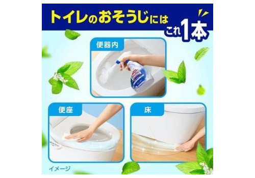 KAO Чистящее и дезодорирующее пенящееся средство для туалета Toilet Magiсclean с ароматом мяты 350 мл, фото 3   KAO Чистящее и дезодорирующее пенящееся средство для туалета Toilet Magiсclean с ароматом мяты 350 мл, фото 3