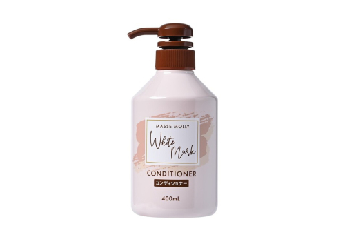 KUMANO YUSHI Masse Molly White Musk Увлажняющий кондиционер для волос, с аминокислотами и протеинами шелка, 400мл., фото 1   KUMANO YUSHI Masse Molly White Musk Увлажняющий кондиционер для волос, с аминокислотами и протеинами шелка, 400мл., фото 1