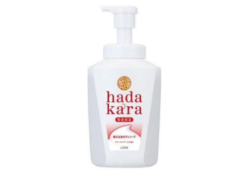 LION Мыло-пенка для тела Hadakara с ароматом букета цветов 825 мл, фото 1   LION Мыло-пенка для тела Hadakara с ароматом букета цветов 825 мл, фото 1